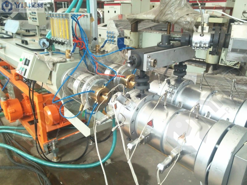 PVC UPVC CPVC/PE HDPE PPR PC Smooth Rigid Corrugated Flexible Soft Hose Water Pipe Single/Double Screw Extruder/Extrusion/Extruding/Making Machine for 800mm