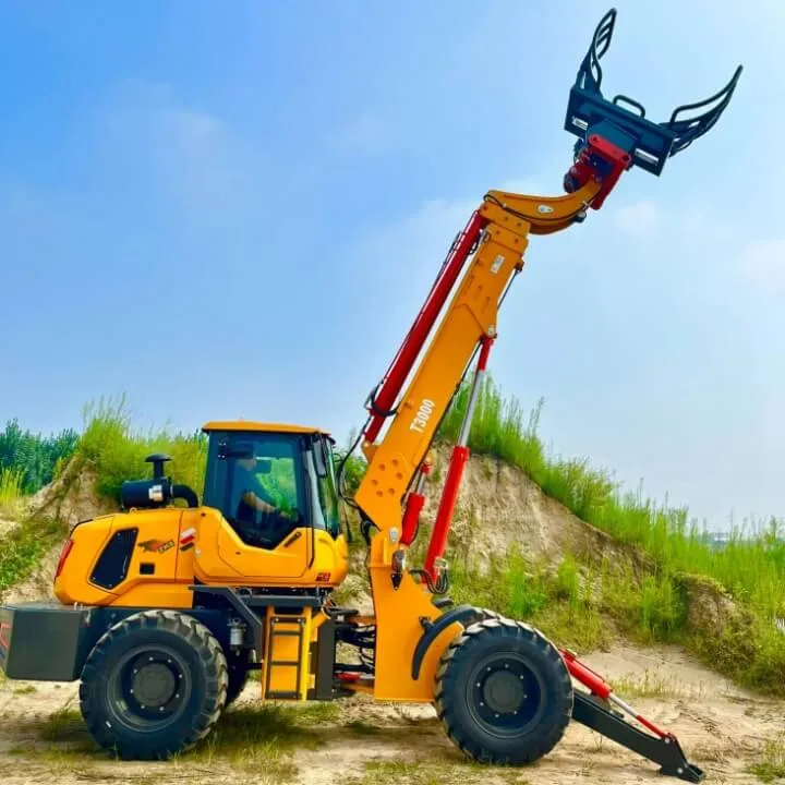 Agricultural 1500kg 2500kg 3000kg 3500kg Lifting Height 7m 9m 11m Telescopic Loader CE Approved Hydraulic Cylinder Telescopic Front End Wheel Loader Hoflader