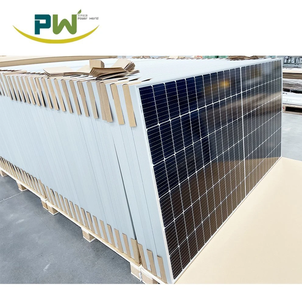 Painel Solar fabricantes 500W 550 Watt 600W Mono Prec Painel PV da energia solar produtos preço grossista