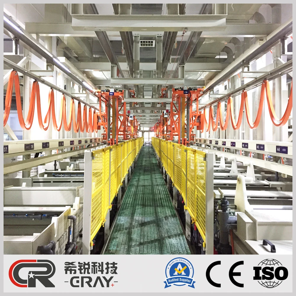 PLC Control System Automatic Barrel Plating Line