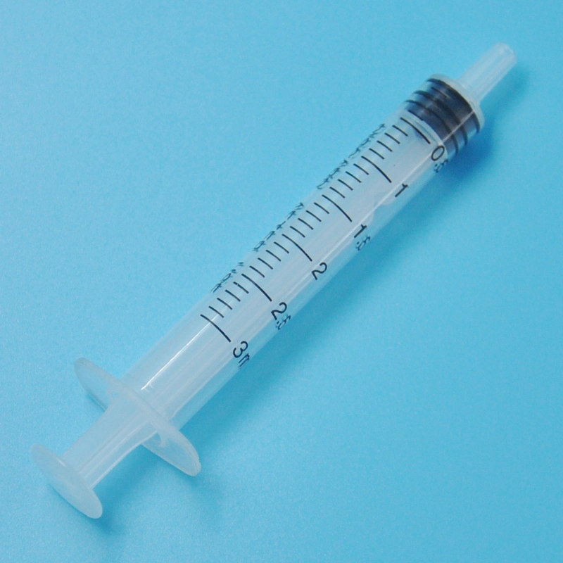 CE and ISO Certificated Cheaper Price Sterile Plastic Medical 3parts Luer Slip Disposable Hypodermic Syringes 2ml Without Needle