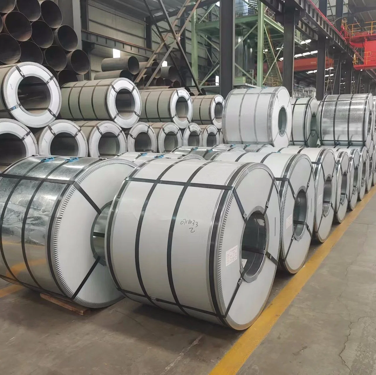Chapa de acero galvanizado, Galvalume bobina de acero galvanizado Productos de acero laminado en caliente Acero al carbono placa de aleación de acero Z120 Z125 Z130