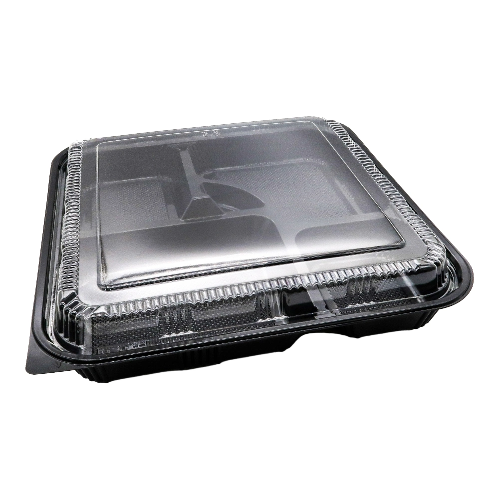 Microwave Safe Take Away Plastic Disposable Rectangular Food Container