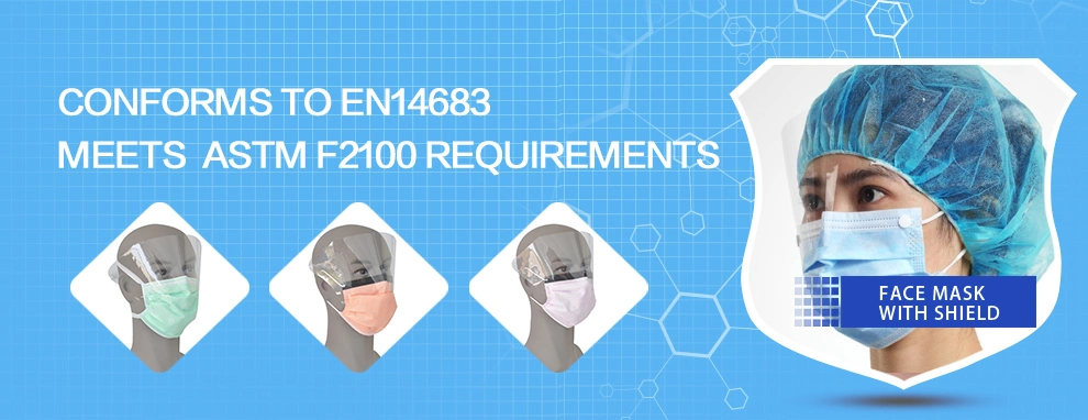 Disposable Tie Back Medical Nonwoven Face Mask