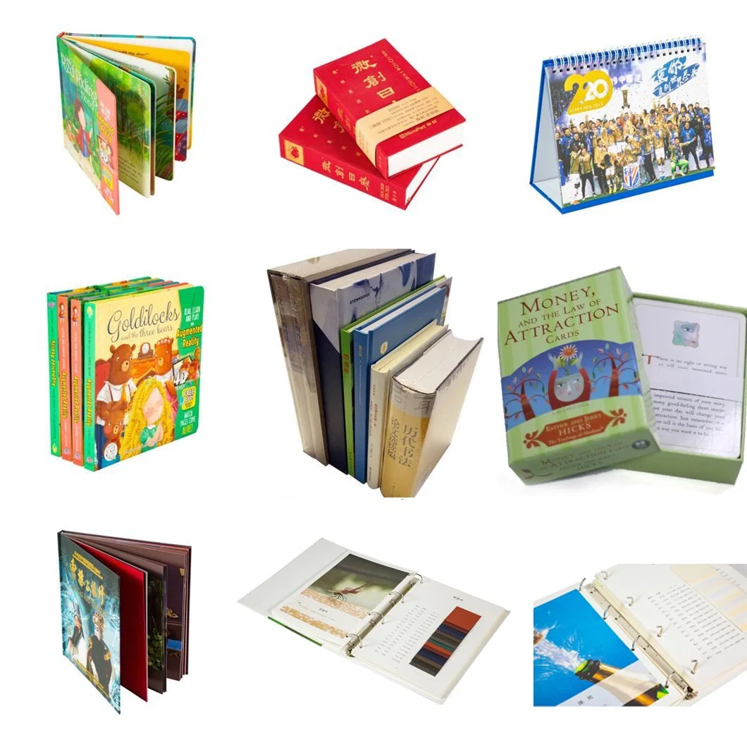 Gute Qualität Hardback Printing Service für maßgeschneiderte Kinder Geschichte Bücher, lustige Geschichten, Kinder′ S Puzzle Bücher