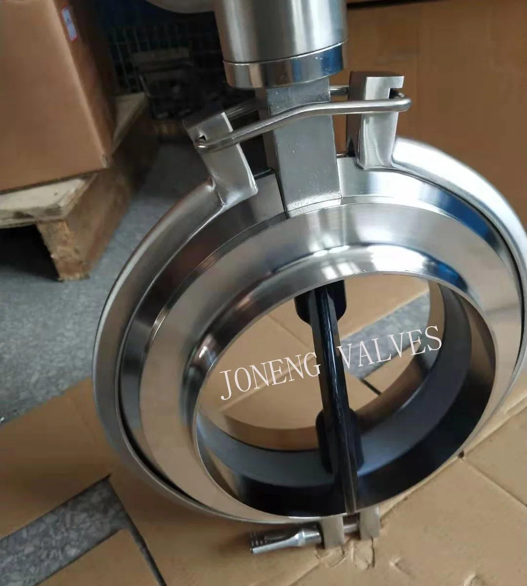 China Stainless Steel Sanitary Food Grade Butterfly Valve (JN-BV1007)