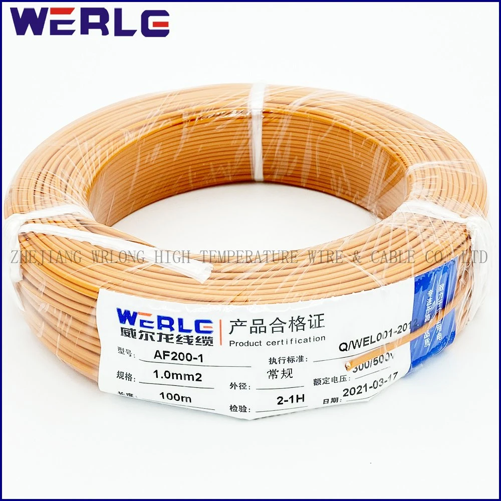 UL 3135 AWG 25 Orange PVC Insulated Tinner Cooper Silicone Wire