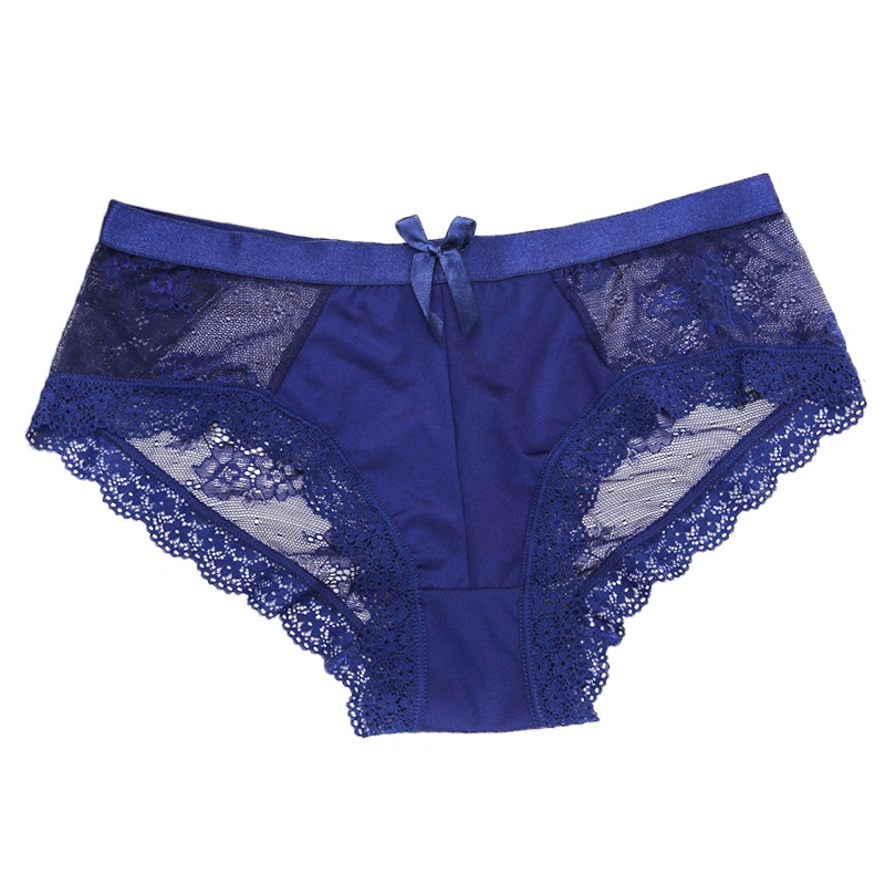 Sexy Lace Edge estrecho Crotch hermosa cadera Baja cintura Briefs