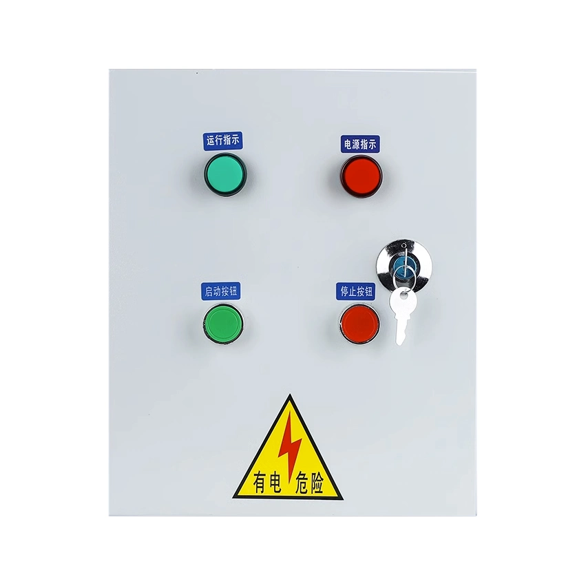 Caja de control de encendido/apagado de la caja de control del motor trifásico