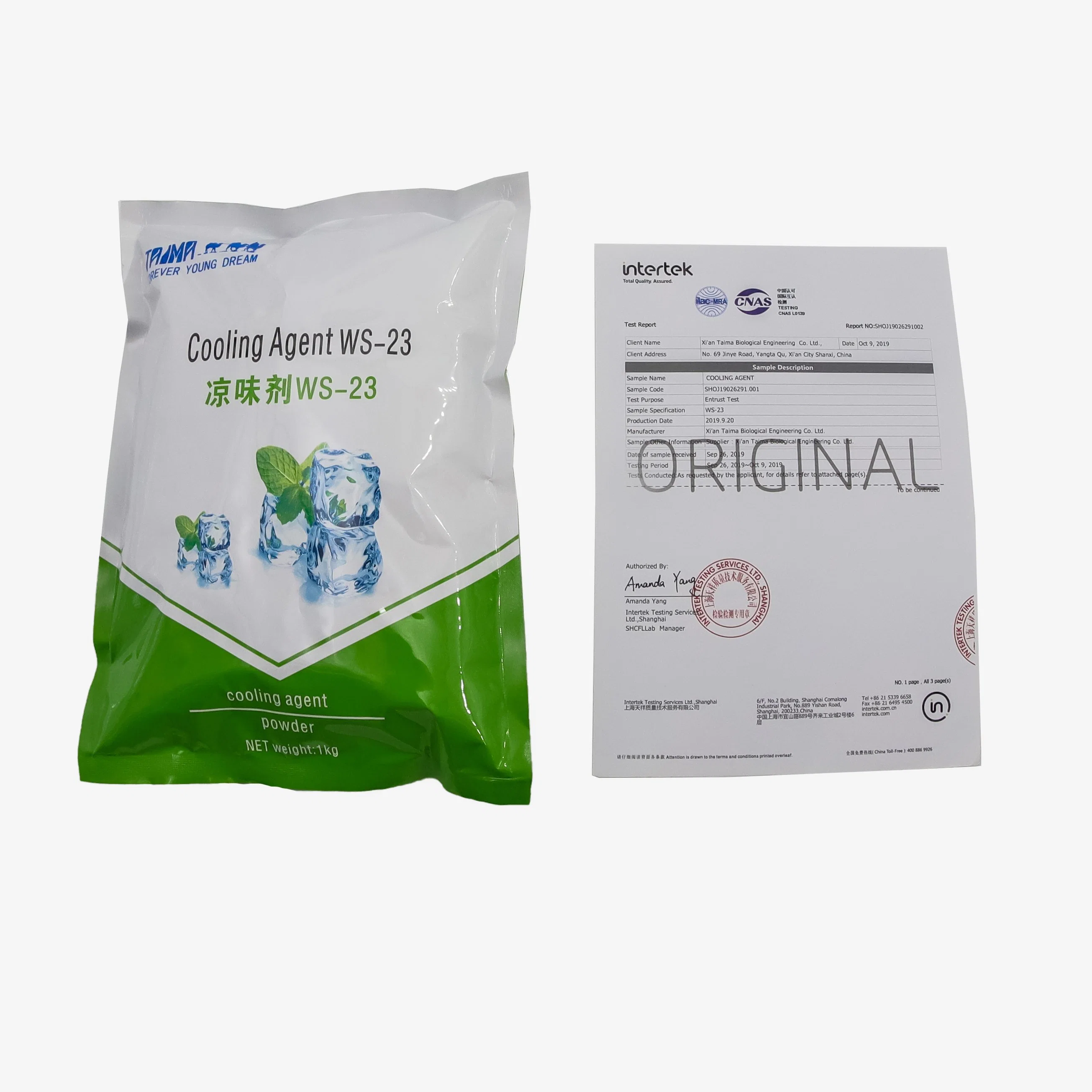 Cooling Agent Powder Ws-23 Used for Chewing Gum