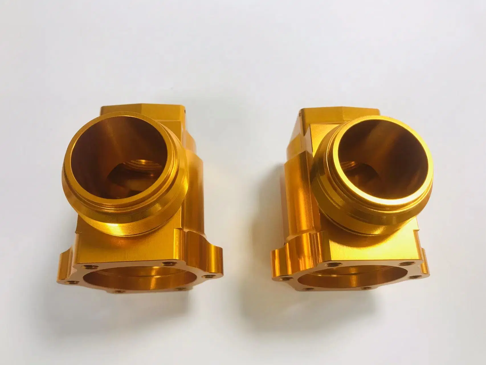 Custom Aluminum Alloy Valve Fittings Cnc Parts Precision Cnc Machining Aerospace Parts