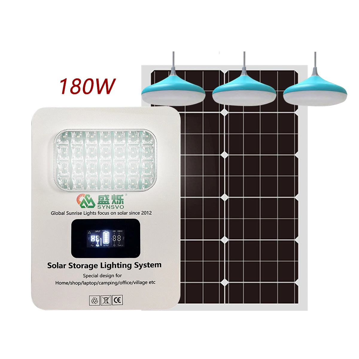 Portable Solar Generators with 6-8 Hours Charge Time Wall Mounted Sre-938