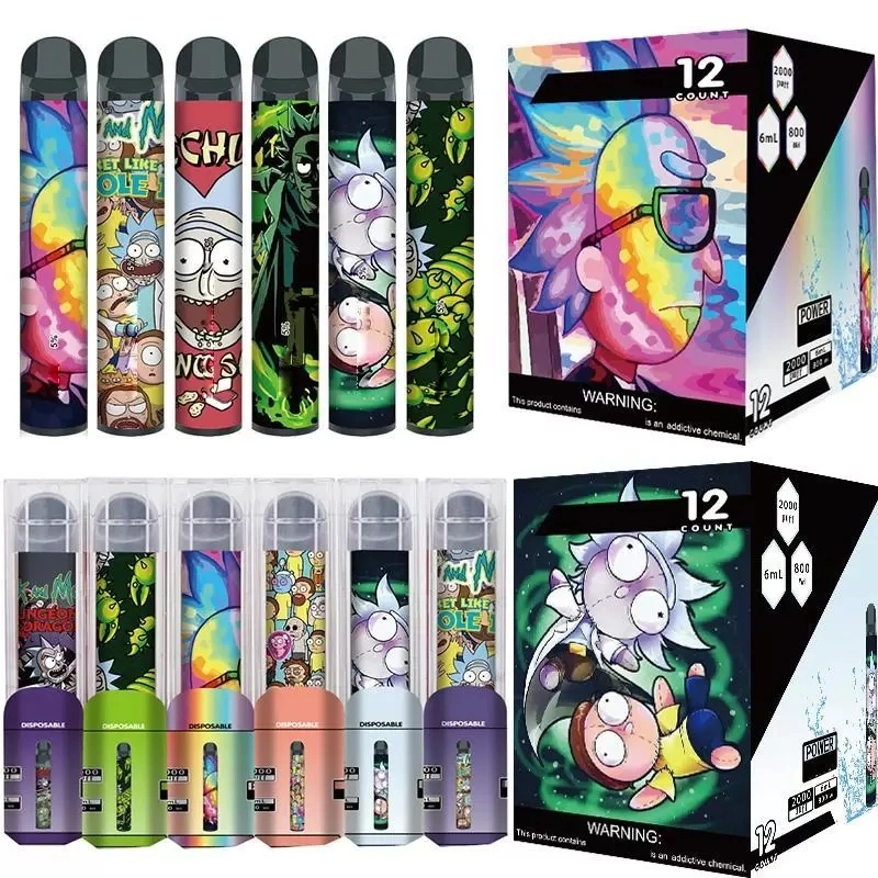 Venta en caliente Precio de fábrica Irick XXL 2000 Puff desechable VAPE Pluma