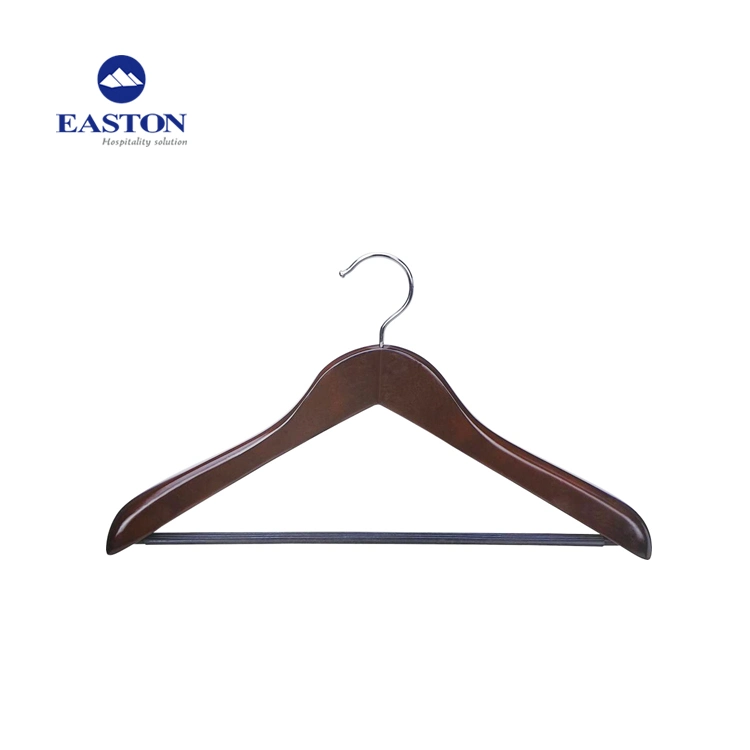 Heavy Duty Female Male Natural Wooden Coat Hanger