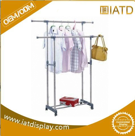 Pop up POS Metal Store Wire Advertising Gondola Exhibition Floor Supermarket Storage Display Stand Shelf Rack Manufacture