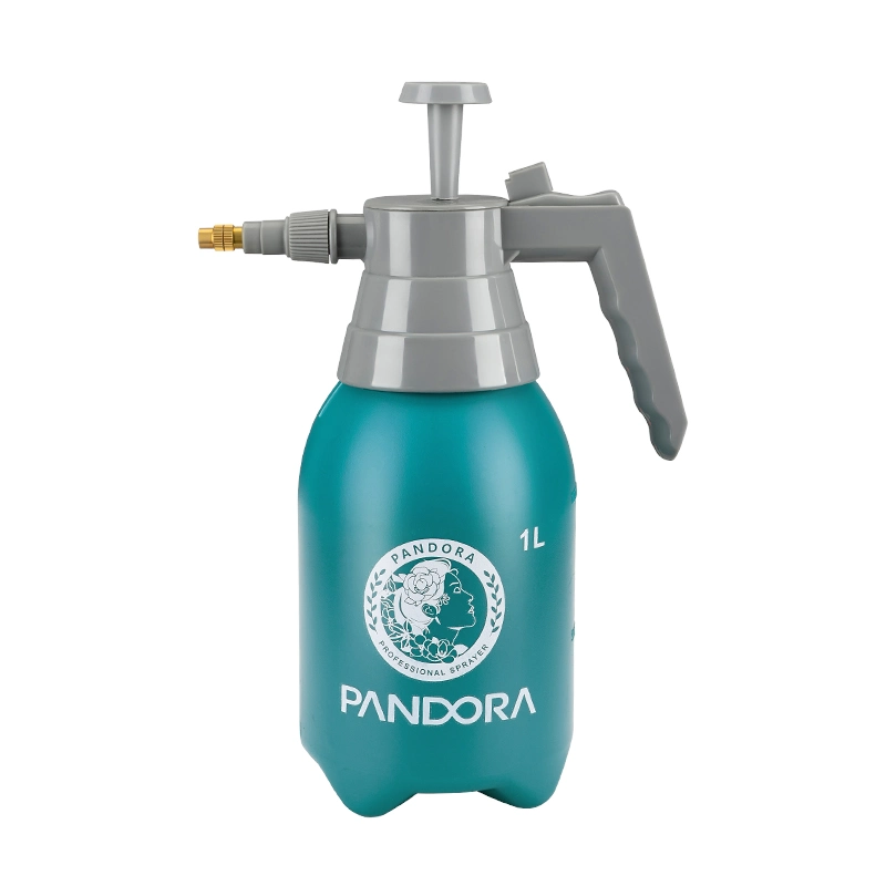 Pandora 1L Garden Tool Plastic Chemical Resistant Cleaning Water Mist Bottle Pressure Sprayer