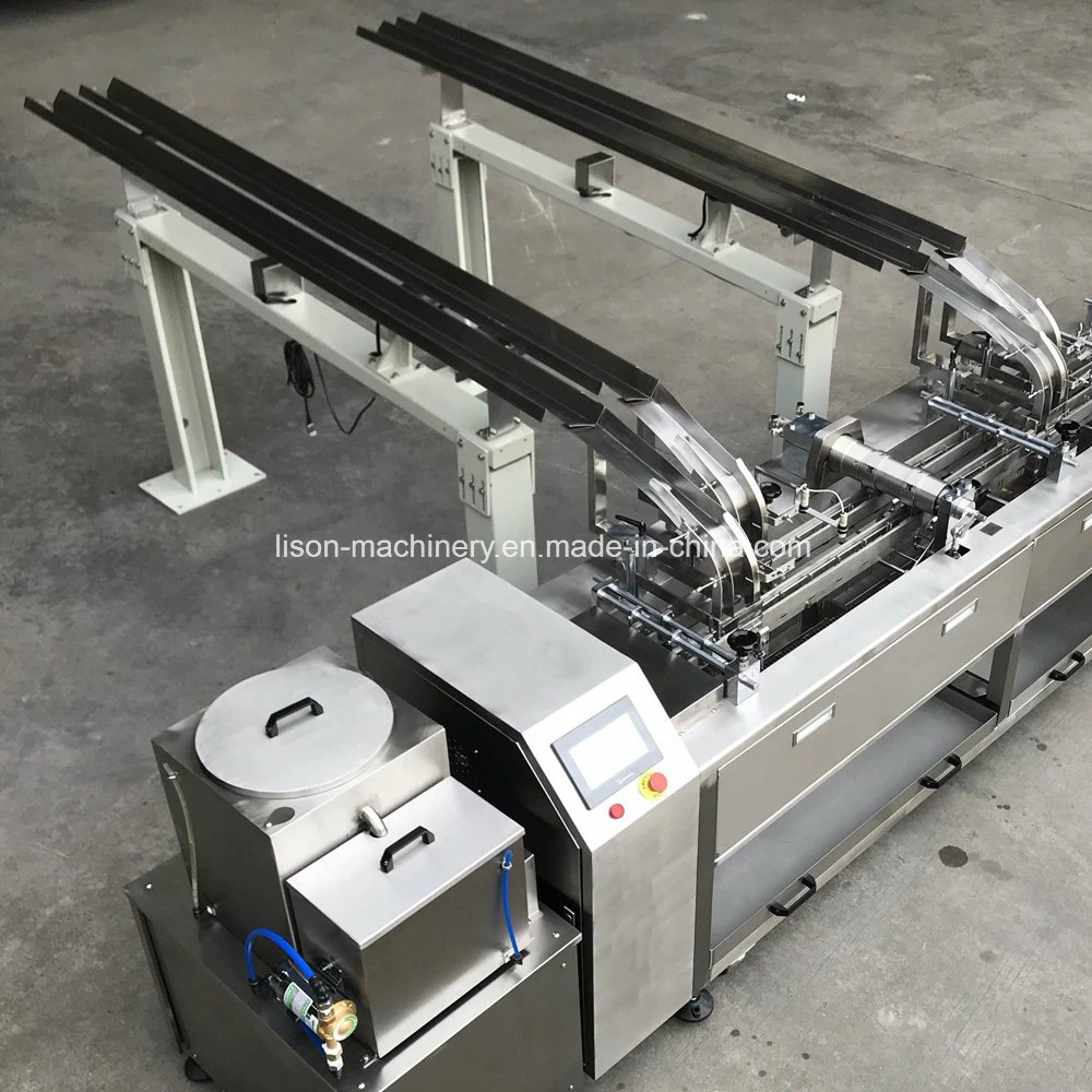 Ce Easy Setting Biscuit Sandwiching Machine with Conveyor