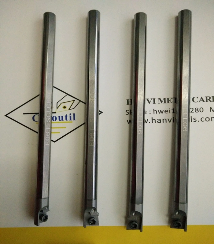 Cutoutil C06j-Sclcr06 Carbide Boring Bar Carbide Shank for Internal Turning Tools