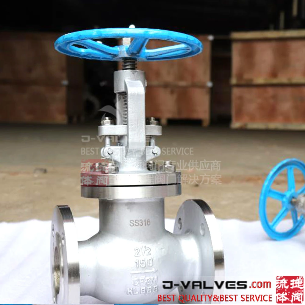 Stainless Steel Manual Globe Valve with Flange End