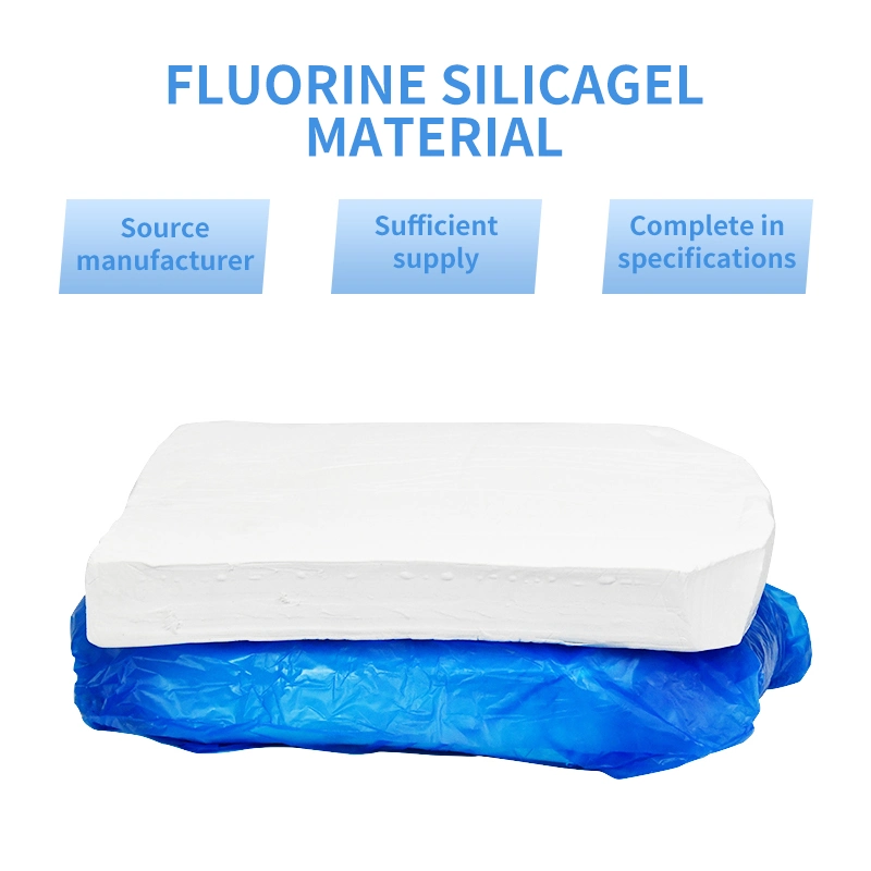 Luorosilicone caoutchouc composé fournisseur matières premières Fluoroélastomère caoutchouc fluorocarbure (FSR/FVMQ) FKM non liquide