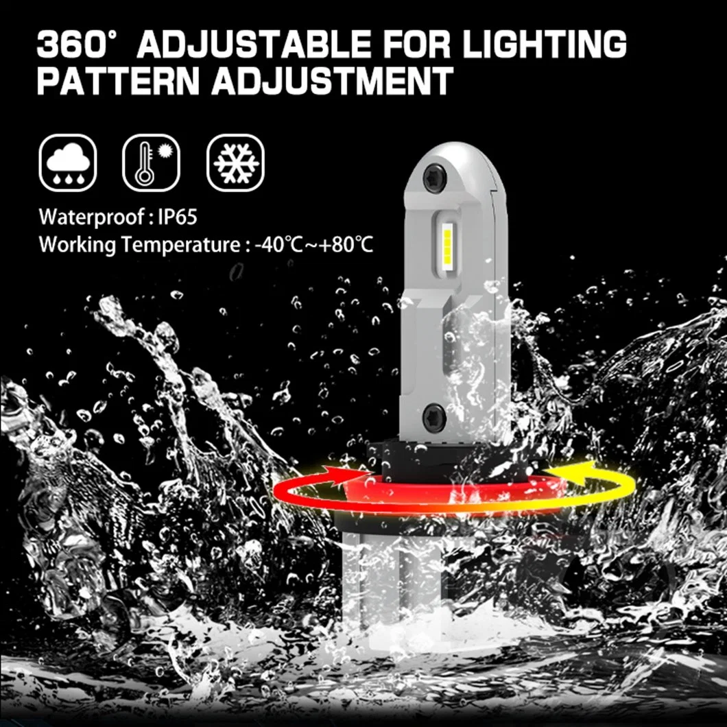 Lâmpada LED GFO Gview para veículos LED CANbus H1 H3 Lâmpada para automóvel, auto, farol LED Universal 880 881 H11, LED Lâmpada das luzes para o veículo