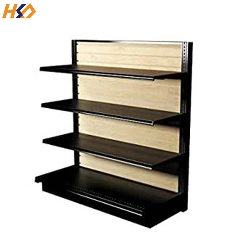 Standard Multilayer Supermarket Shelf Advertising Display Shelves Double Side Metal Store Racking