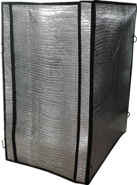 Aluminum Bubble Foil / EPE Foam Container Liner Custom Pallet Cover Insulated Blanket Cold Chain Bag Food Delivery Bag