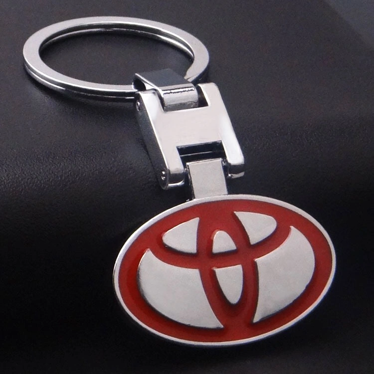 Original Factory Wholesale/Supplier Promotion Car Accessories Custom Logo Keychain Car Logo Brand Metal Promotional Gift Car Key Chain