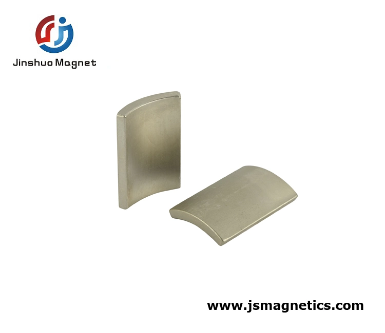 Neodymium Arc Magnet Permanent Magnet Motor Arc Segment Permanent NdFeB Magnet for Serve Motor