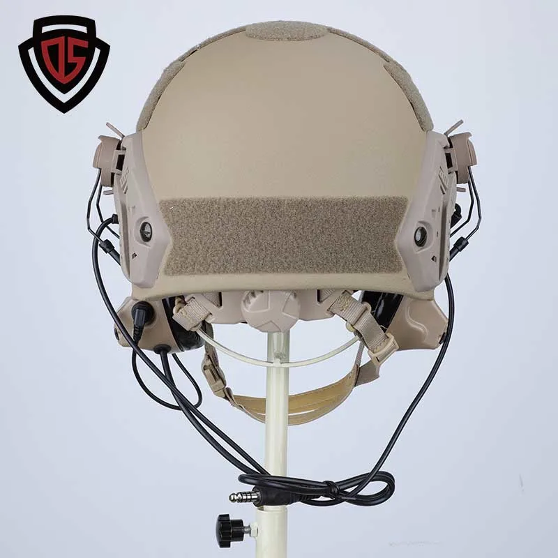 Doble Seguro Mich Ejército Militar cómodo UHMWPE nivel IIIA combate Casco balístico a prueba de balas para militares/policías