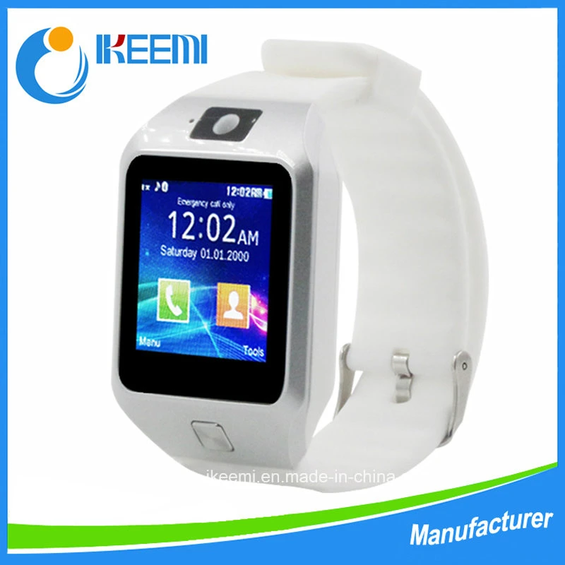Dz09 Smart Watch avec carte SIM synchronisation horloge notifier Bluetooth Connectivité smartphones Apple Android