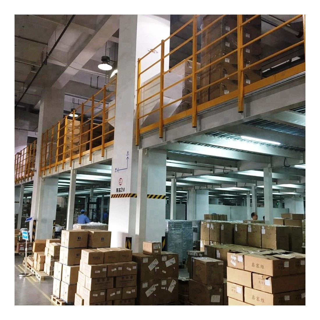 SP002 Industrial Warehouse Steel Structure Platform Mezzanine Floor System