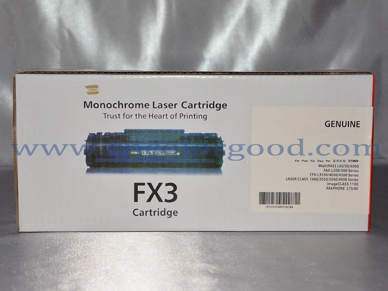 High quality/High cost performance  Original Black Toner Cartridge for Canon Fx3 Laser Printer Consumable