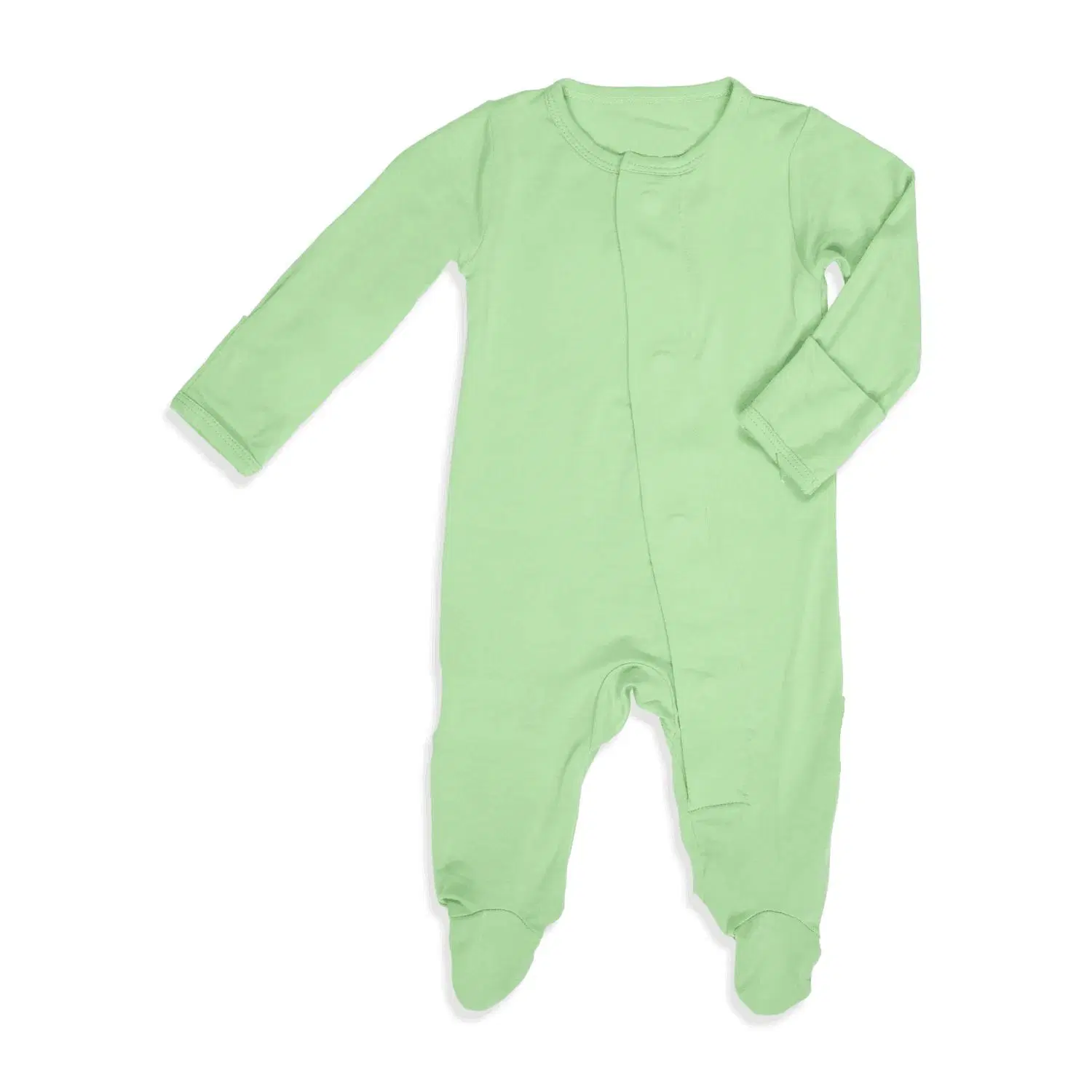 Eco Friendly Baby Romper Organic Bamboo Magnetic Closure Baby Bodysuit Infant Apparel