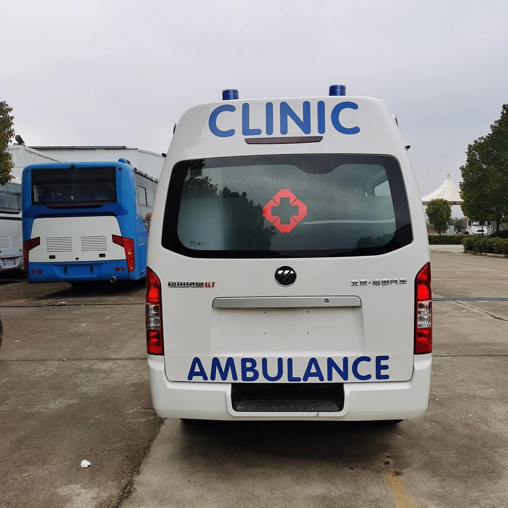 Foton G7 4X2 Hospital Transit Medical Clinic Truck Small Ambulance Vehicle China Manufacturer