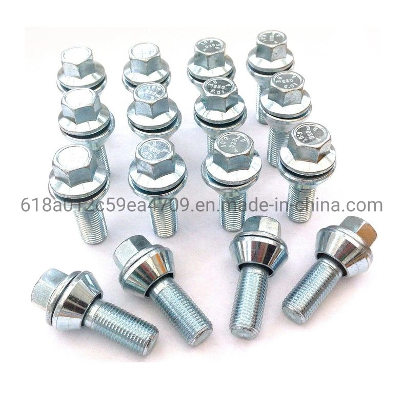 Alloy Wobble Lug Wheel Bolts M12 X 1.25, Variable PCD Bolts 2 mm Tolerance