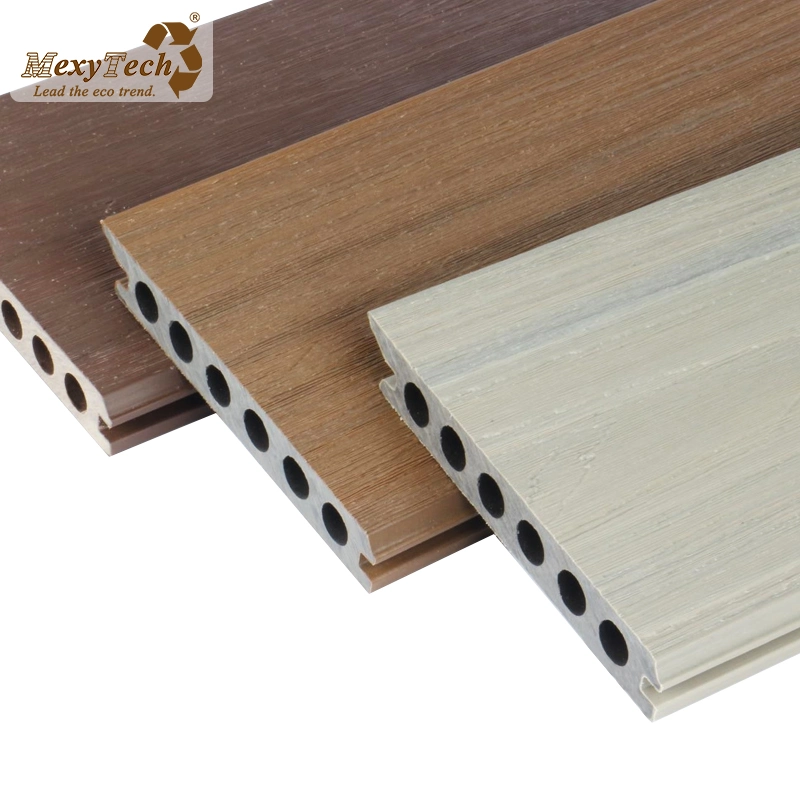 WPC Hersteller Nein Gap Decking patentiertes Design Engineered Wood Plastic Verbundboden