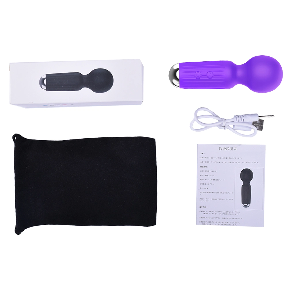 Wholesale/Supplier Lovely Dolphin AV Rod Strong Vibrator Wand Massage Sex Toy for Women