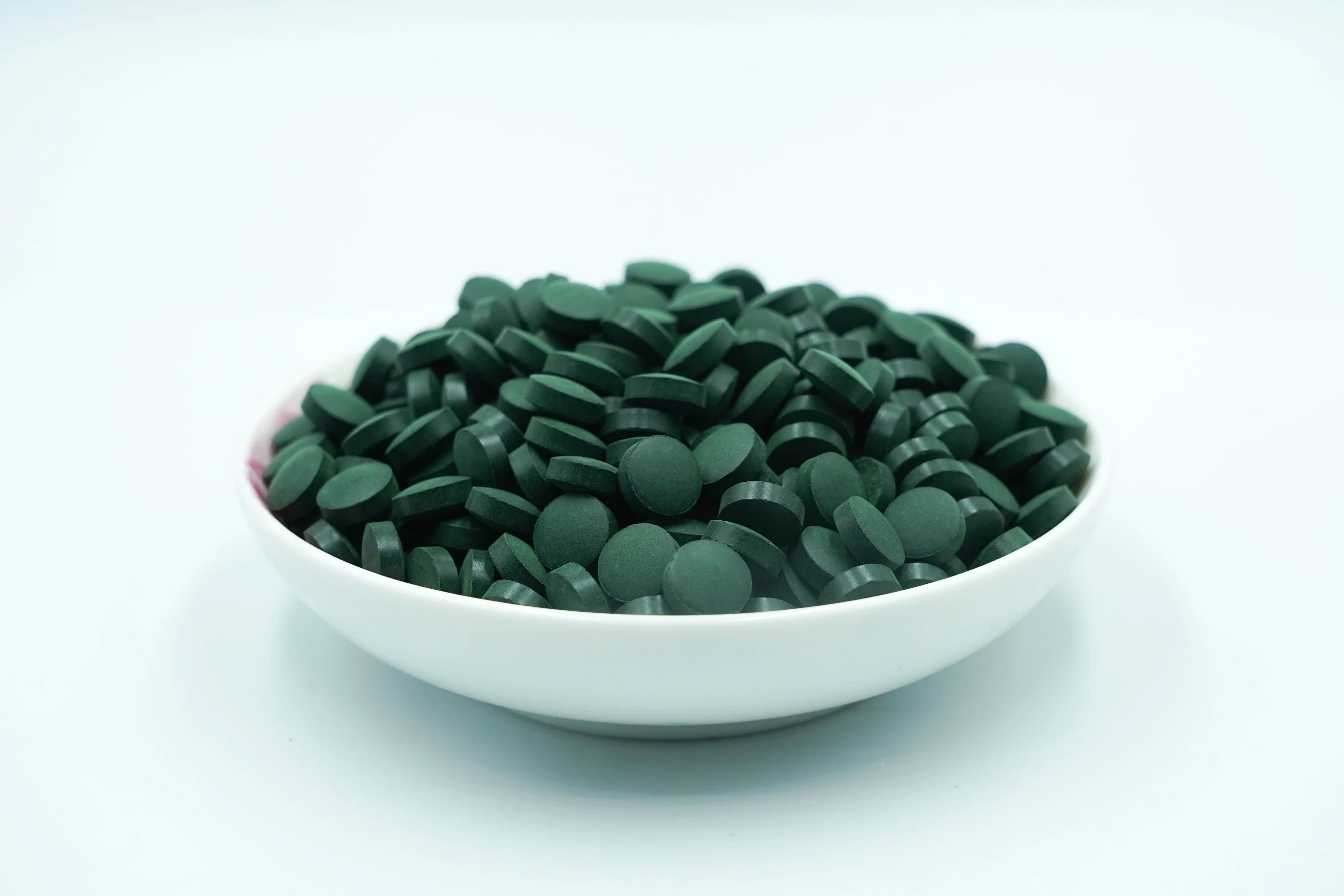 Longue expérience en matière d'exportation Santé naturelle aliments Spiruline comprimés de poudre