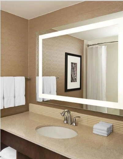 Home Modern Bathroom Decorative Furniture Wholesale/Supplier LED Glass Mirror