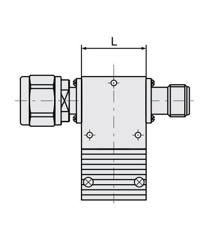 1.8-2.2GHz RF N Type Coaxial Isolator
