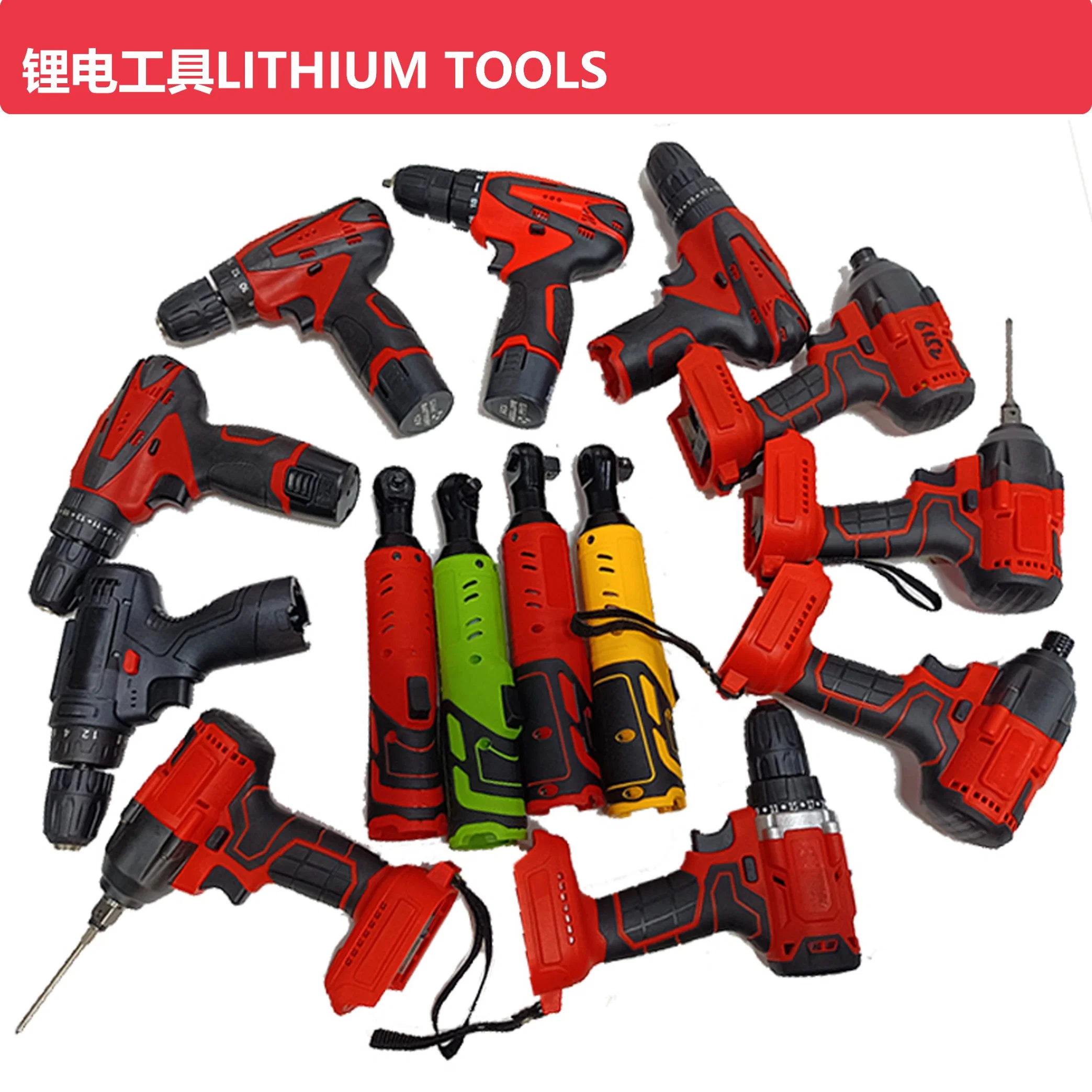 LZ-6252 herramienta hardware herramienta litio li-ion impacto taladro inalámbrico llave de impacto de la herramienta eléctrica Power Tool