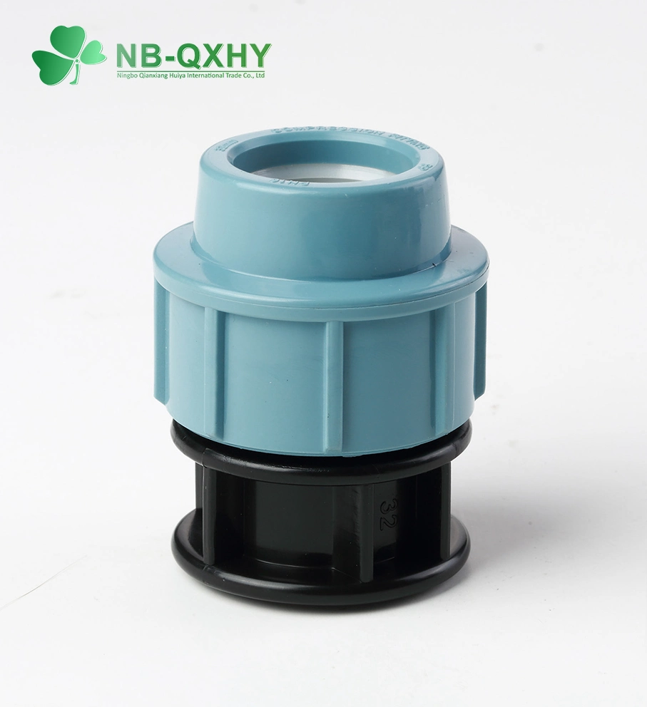 Competitive Price PP Tube Connectors Fittings PP Compression Fittings