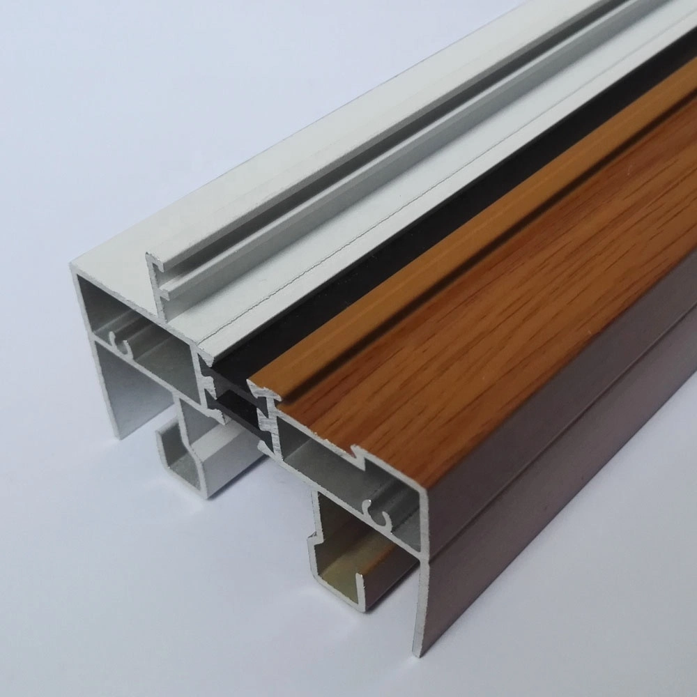 Top Quality Aluminum Cladding Wood with Thermal Insulation Strip for Window