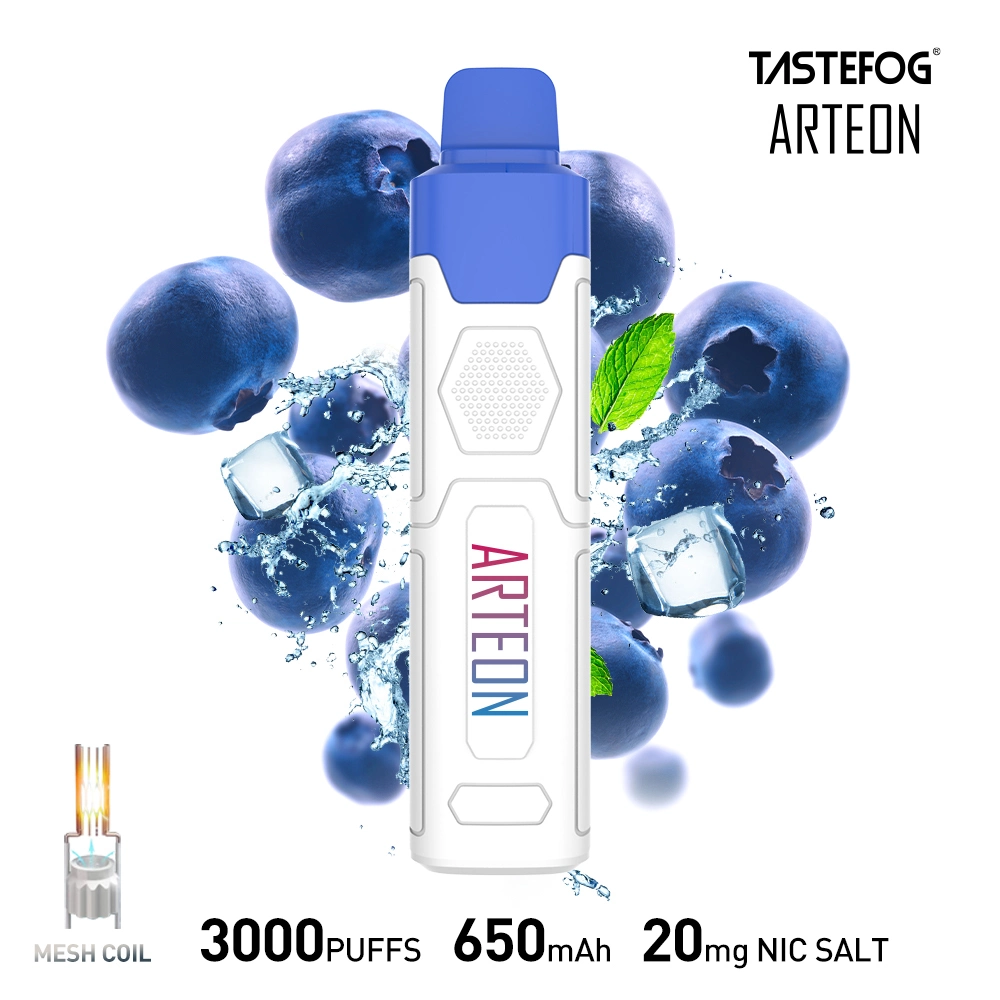 VAPE Tastegog Arteon 3000puffs 8ml E-Liquid Vapes desechables Cápsula rellena