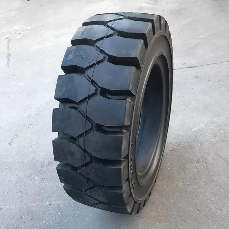 Forklift Solid Tire 16X6-8 150/75-8 Forklift Steering Wheel Cushion Tire