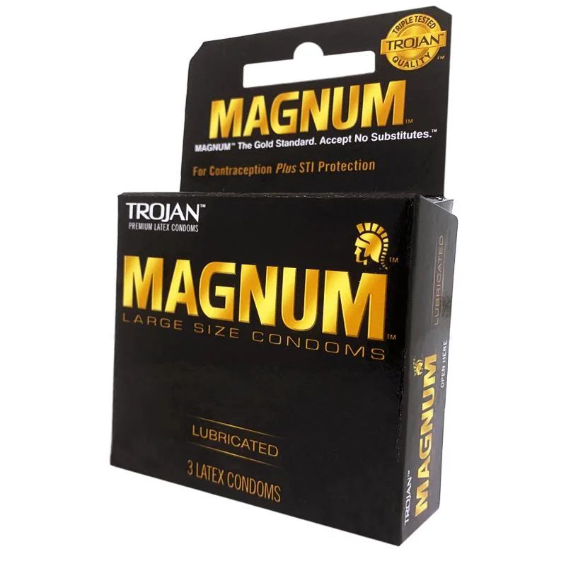 Wholesale/Supplier Trojan Magnum XL Condoms Each Condom Is Electronically Tested to Help Ensure Reliability