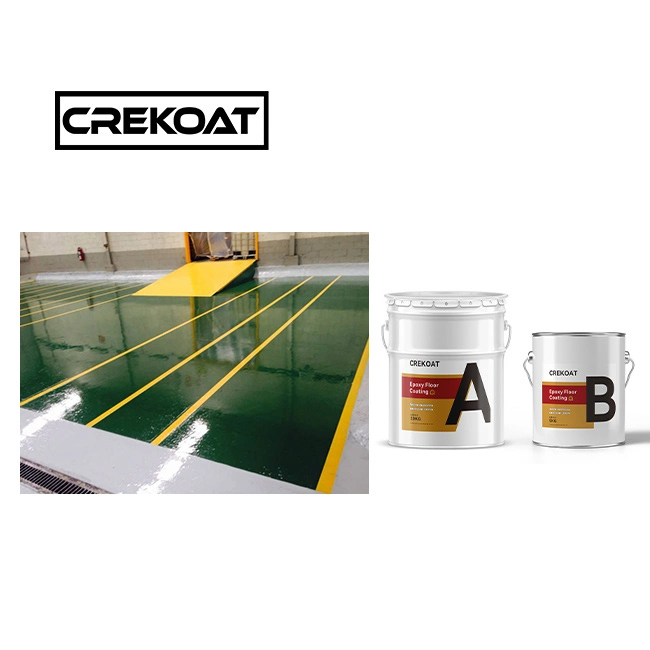 Resina epóxi colorida Textured Grip Industrial Anti-Slip Floor Epoxy Tinta para camadas de aplicação em rolo