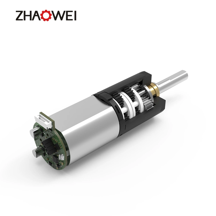 12 mm personalizadas de alta calidad de 12V DC sin escobillas de alto par motor de accionamiento con codificadores