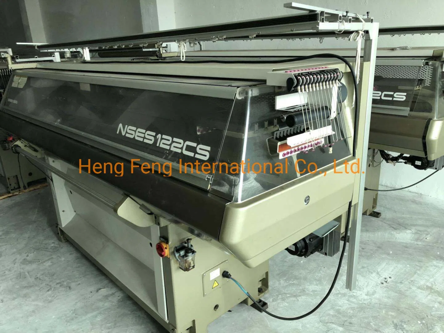 Shima Seiki Nses 122CS 4G Year 2010 Secondhand Knitting Machine Sweater Sock Knitting with Yarn Fabric